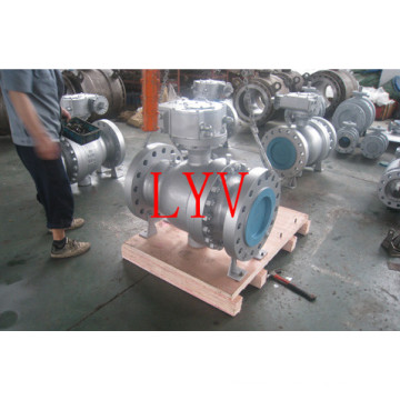 Full Bore Flanged 3PCS Fixed Ball Valve